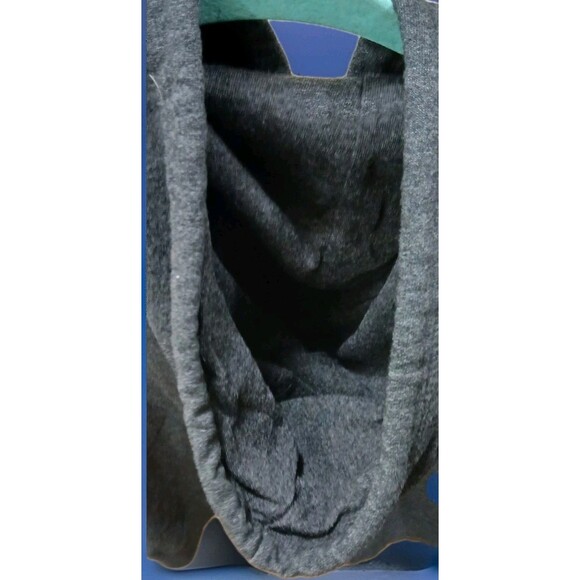 Volcom Hoodie Men’s M Gray Pullover Sweatshirt Kangaroo Pocket Skate Surf Logo - Picture 6 of 8